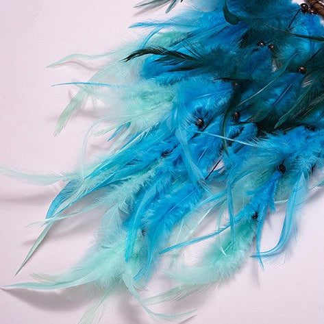 Blue Feather Dreamcatcher