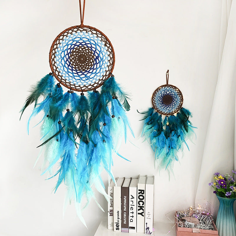 Blue Feather Dreamcatchers