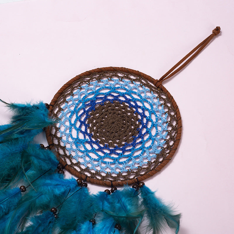 Blue Feathers Dreamcatcher