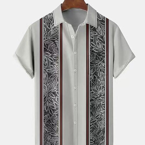 Bohemian Button Up Shirt for Men