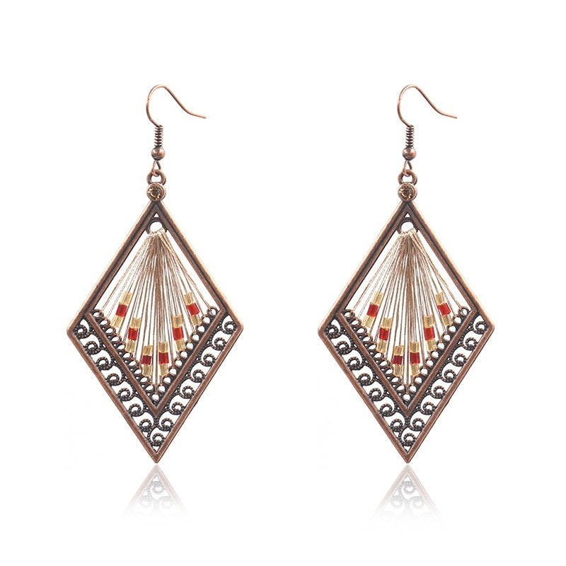 Bohemian Ethnic Dangle Earrings