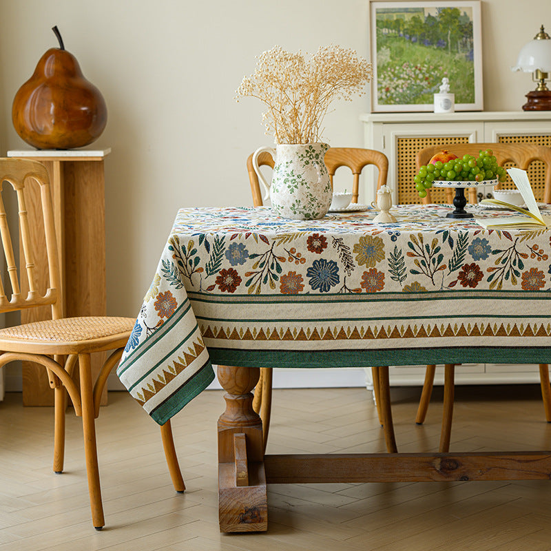 Bohemian Floral Tablecloths
