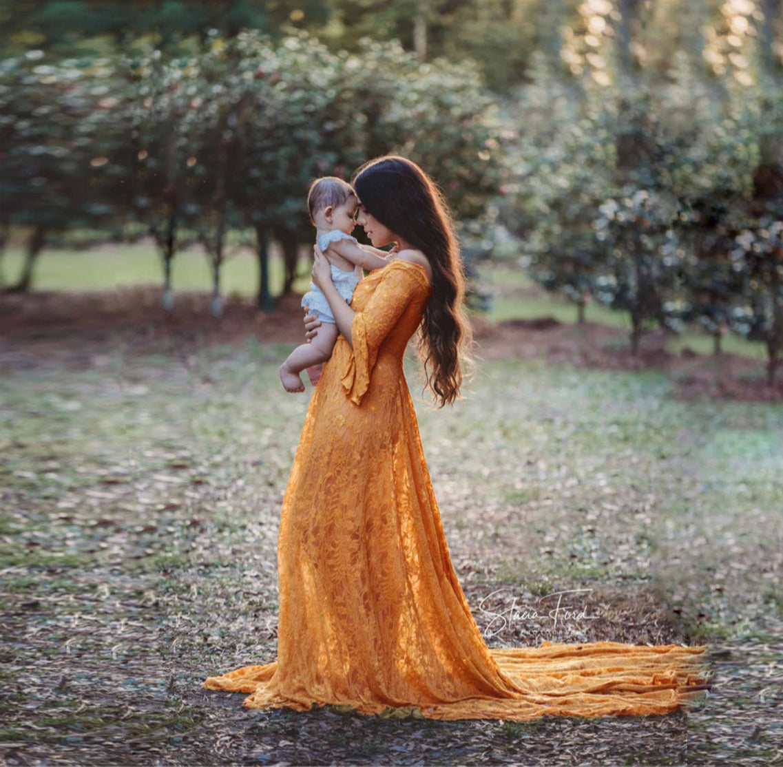pregnant dress boho