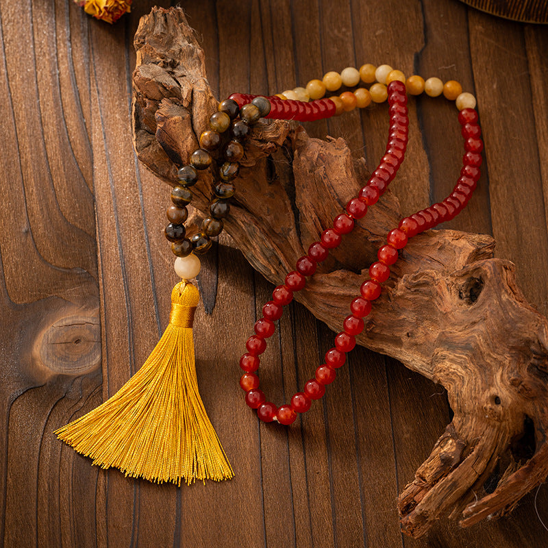 Bohemian Tassel Mala Bead Loop