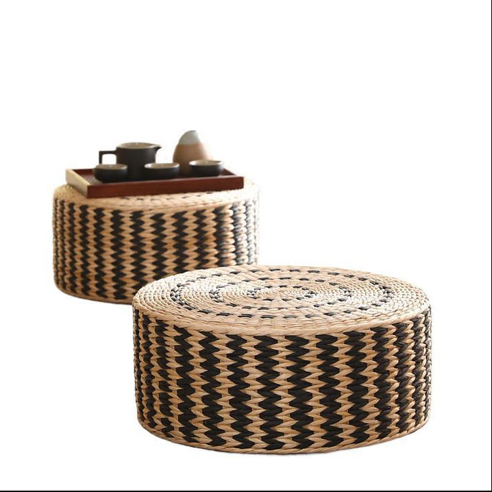 Bohemian Woven Ottoman Covers