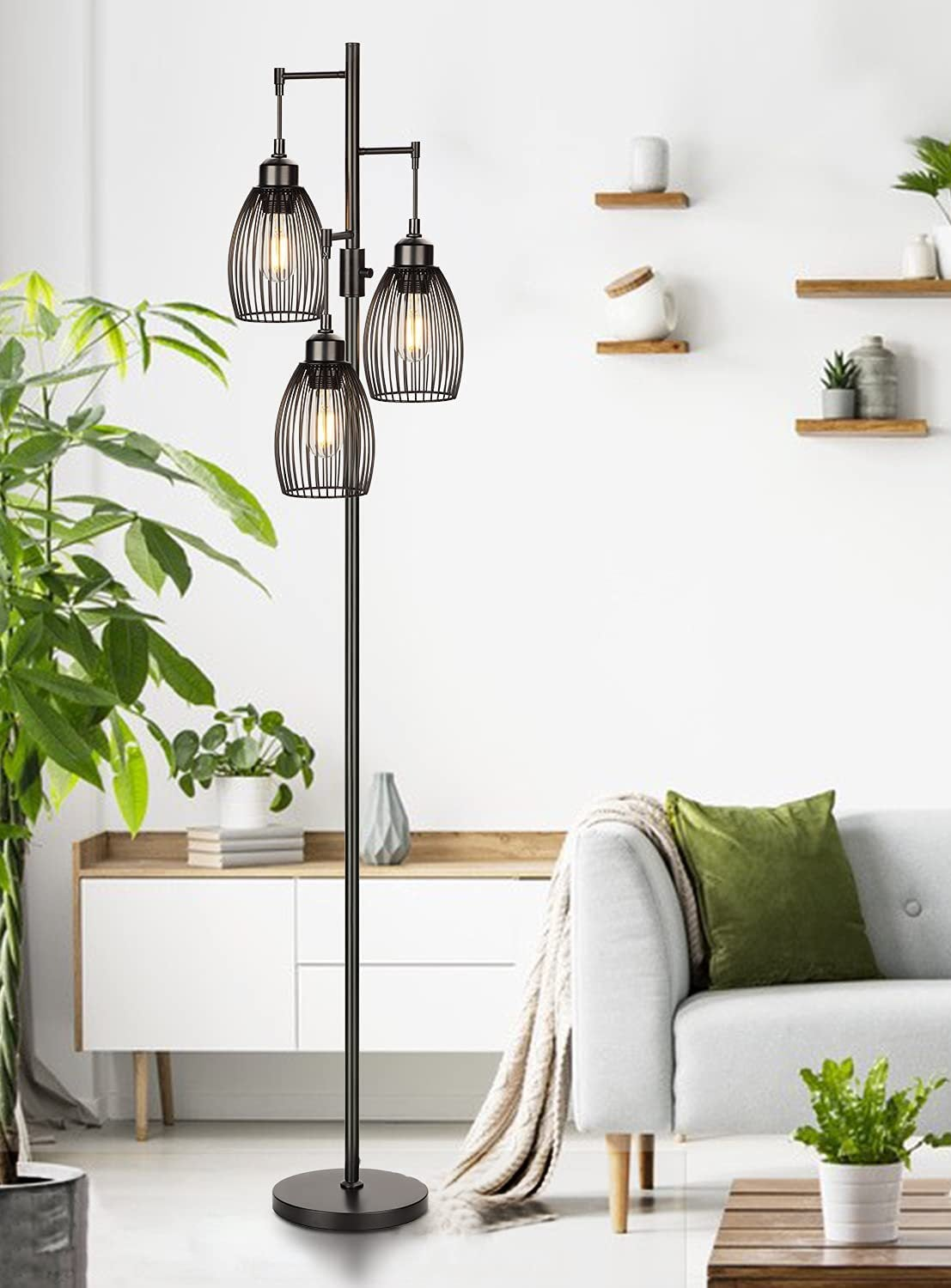 Boho 3-Light Floor Lamp