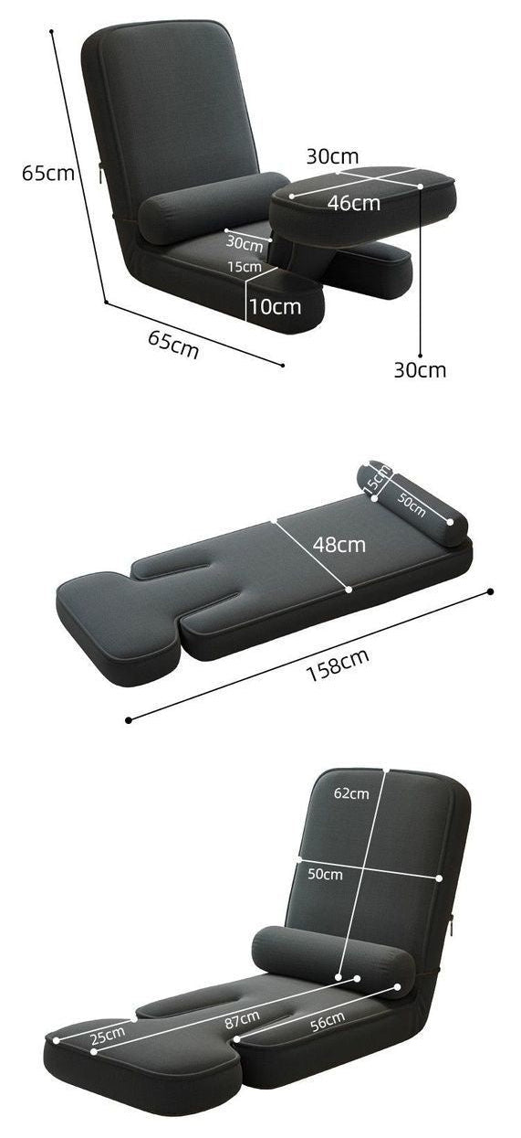 Boho Lazy Sofa Bean Bag Folding Chair