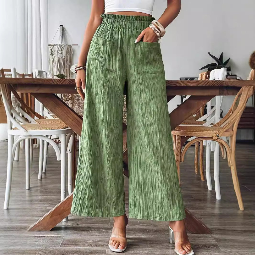 Boho Chic Casual Wide Leg Pants