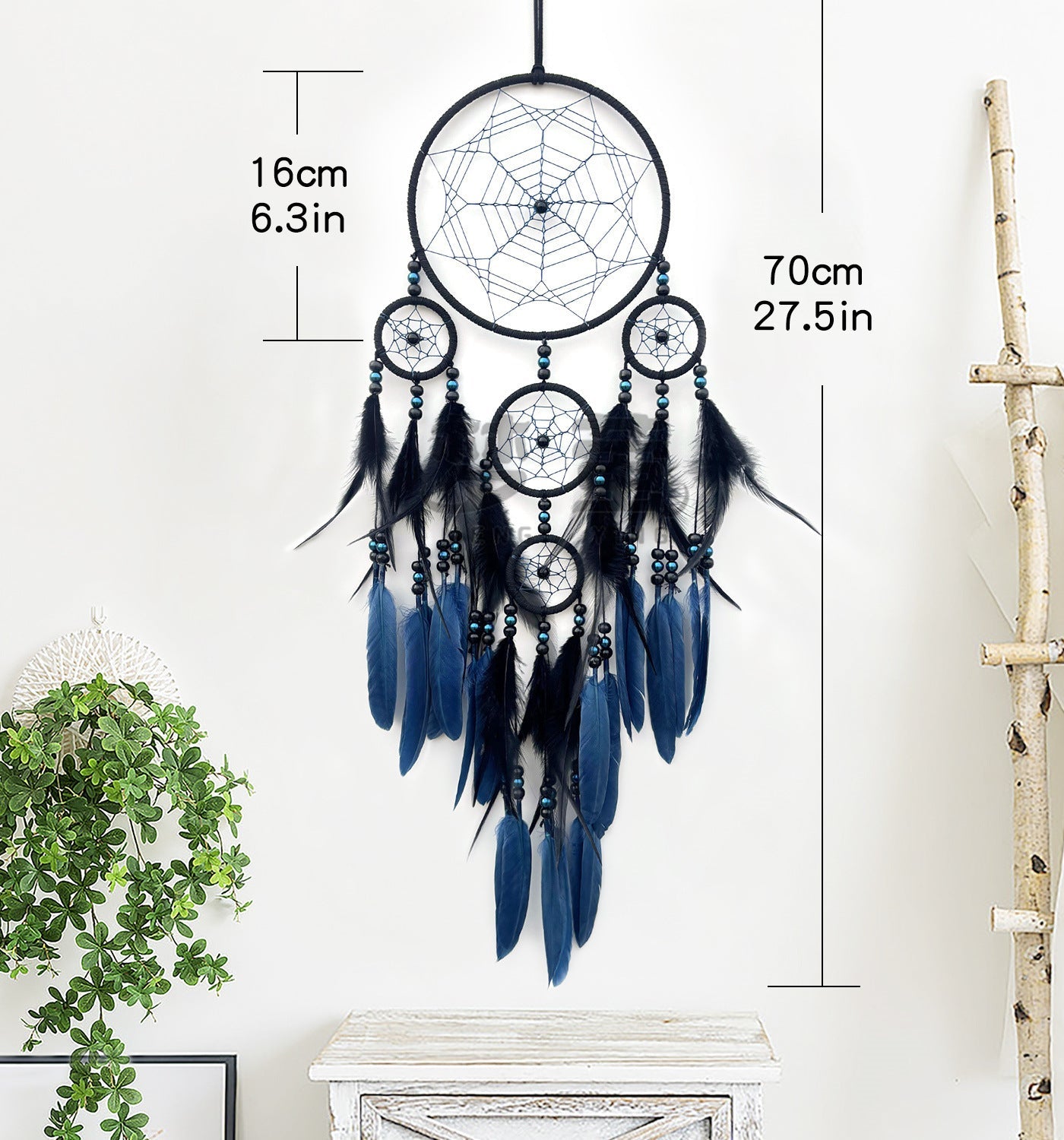 Boho Dreamcatchers with Feather