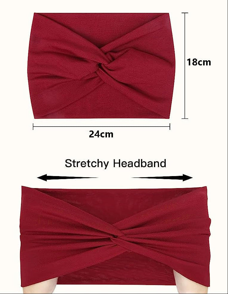 Boho Elastic Headband for Women