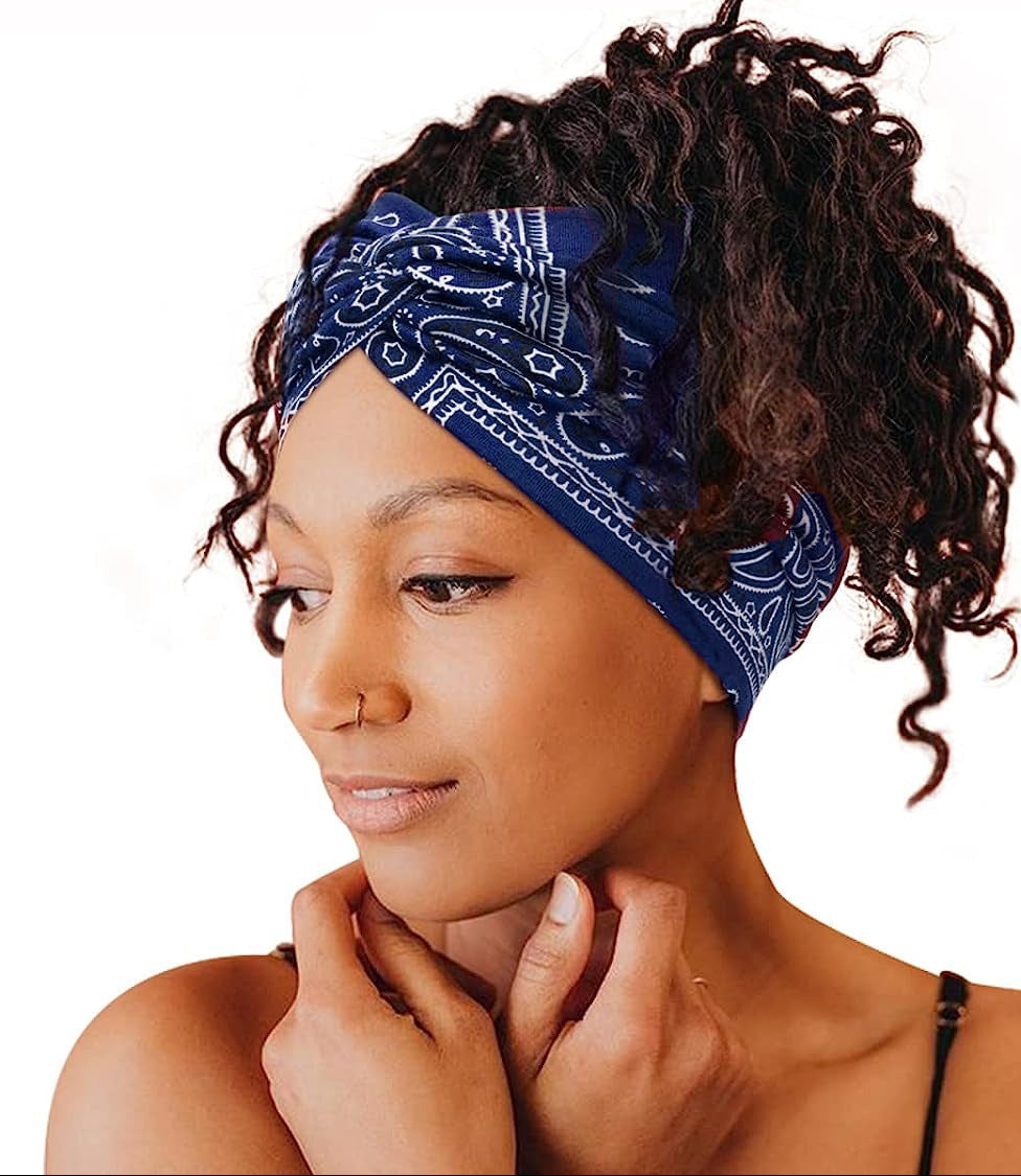 Boho Elastic Headband for Women