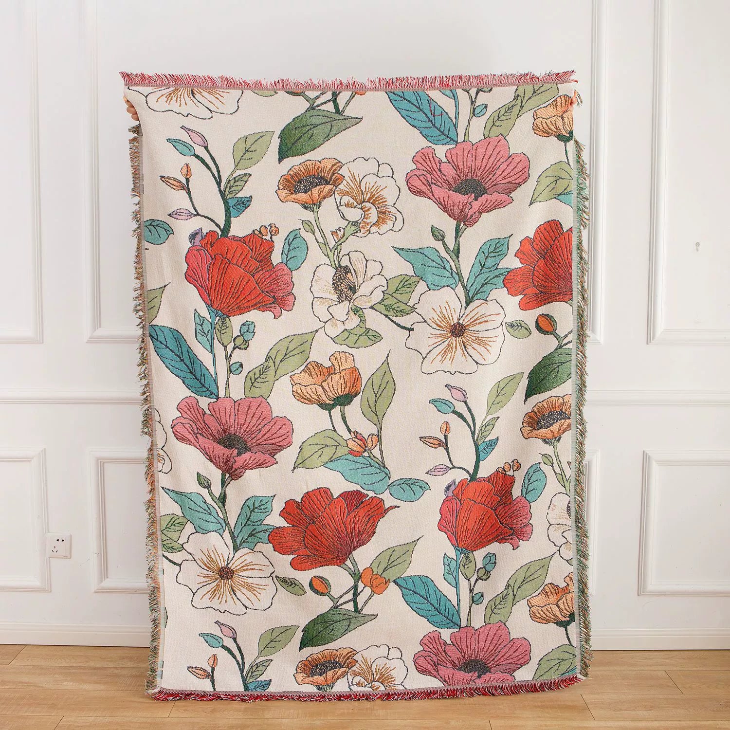 floral Bohemian Floral Blankets