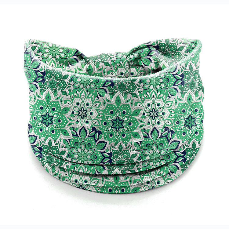 Boho Geometric Print Headband