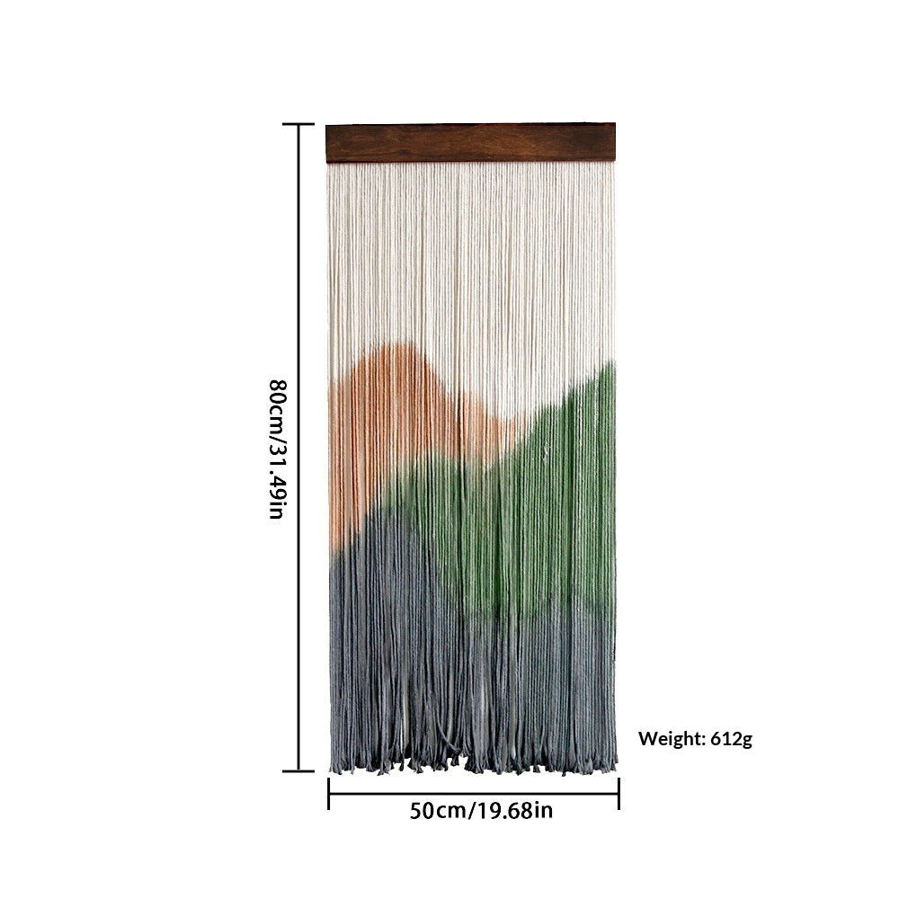 Boho Landscape Macrame Tapestry