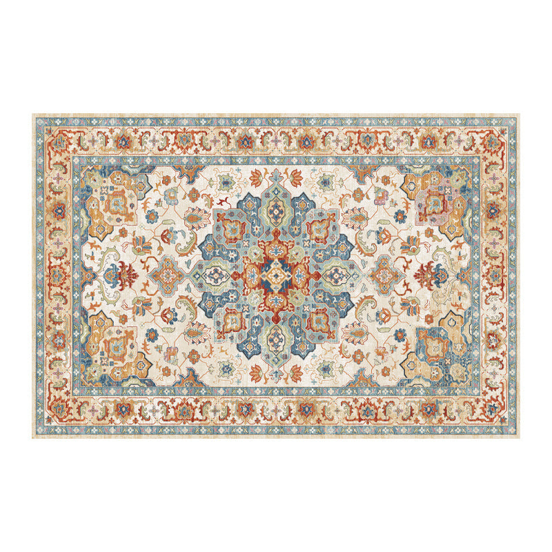 Boho Living Room Rugs with Intricate Pattern