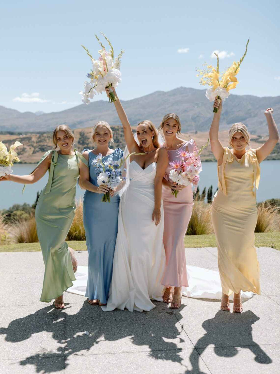 Boho Mismatched Bridesmaid Dresses