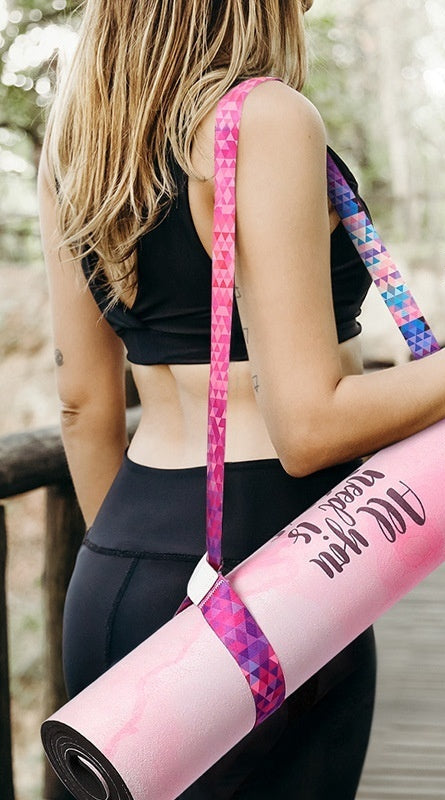 Boho Pattern Yoga Mat Carriers Strap