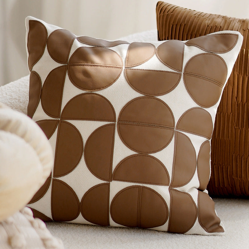 Boho Pillow Covers in Beige and Brown