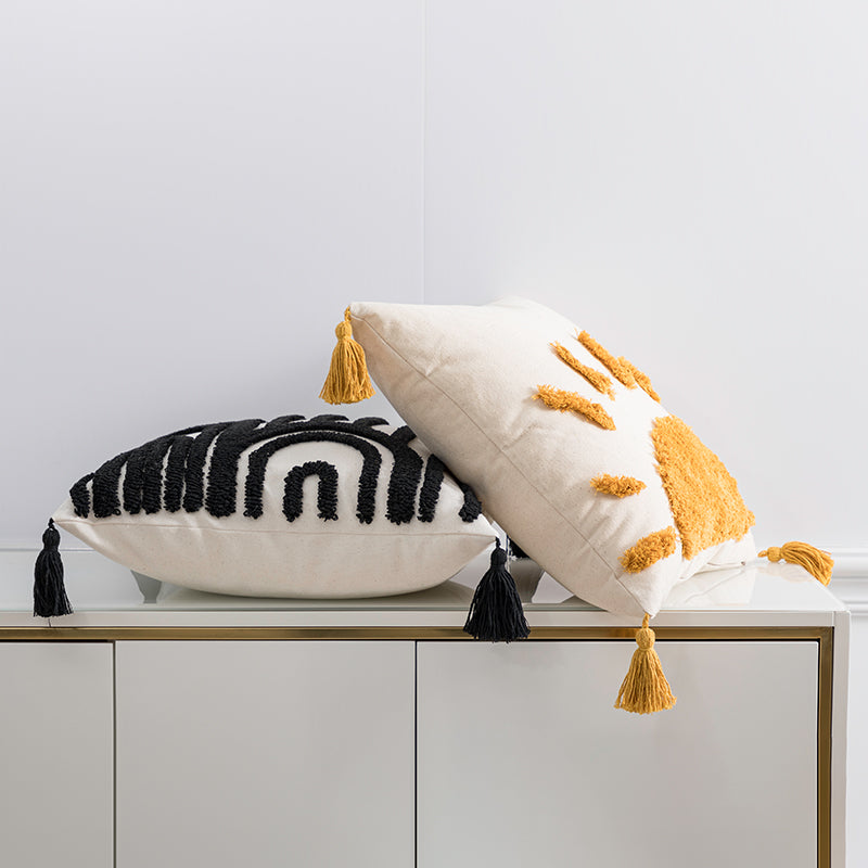 Boho Pillowcase with Sun Designs