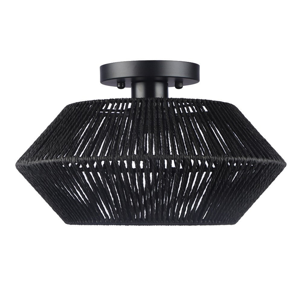 Boho Rattan Ceiling Lights