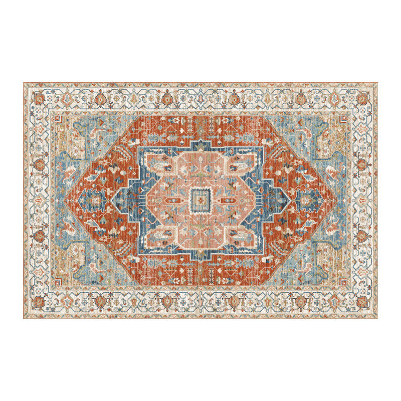 Boho Living Room Rug with Intricate Pattern