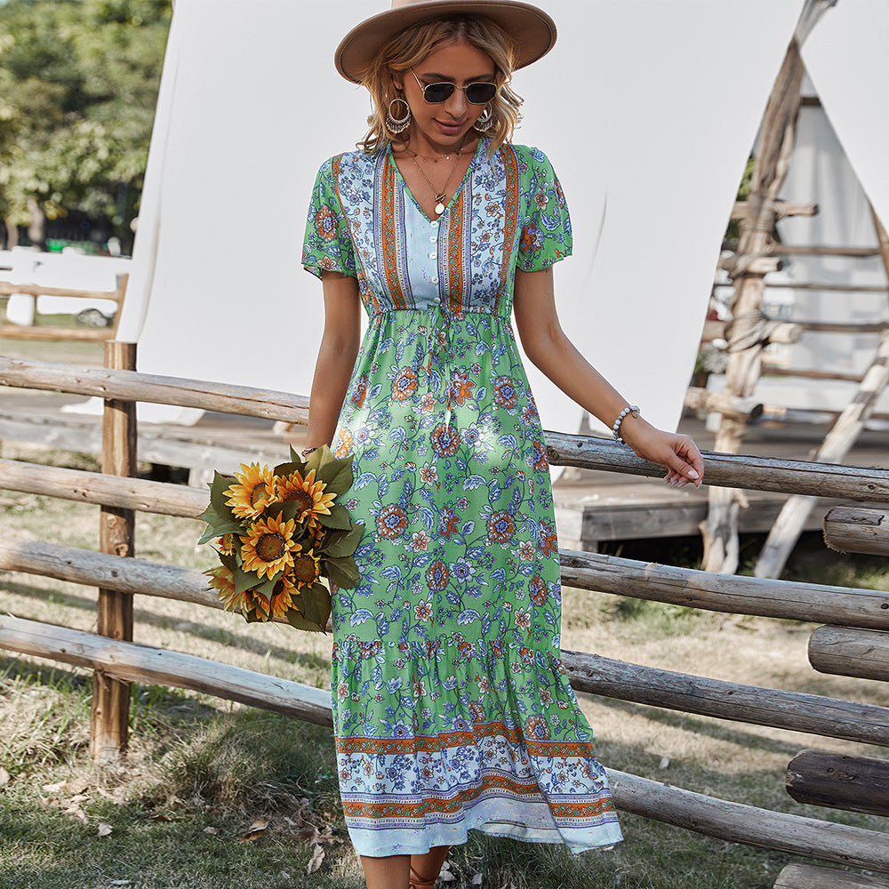 Boho Summer Maxi Dress
