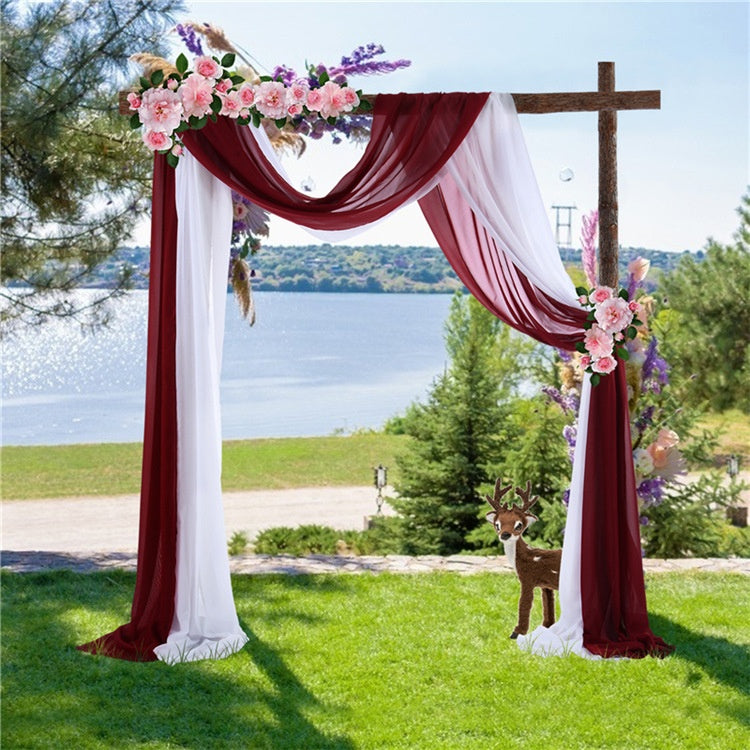 Boho Wedding Arch Draping Fabric