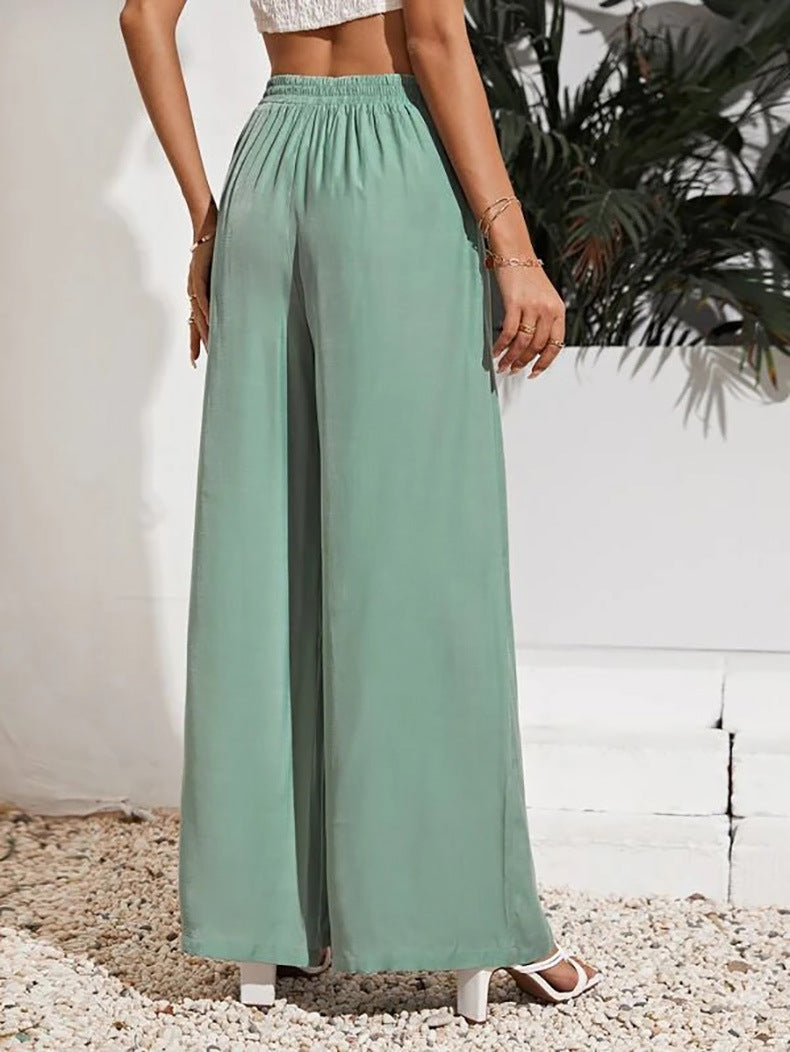 Casual Simple Boho Womens Pants