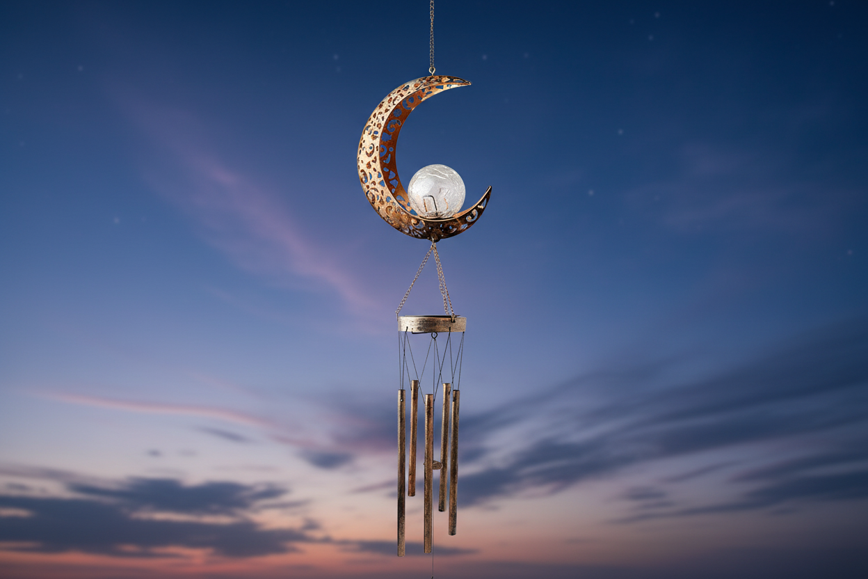 Celestial Wind Chimes with LED Lights