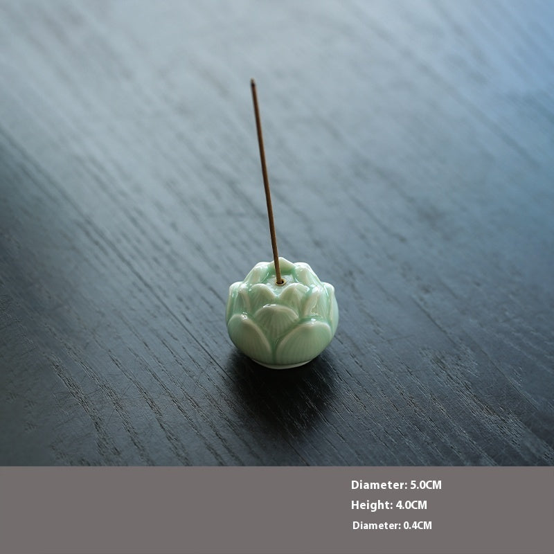 Ceramic Flower Shape Incense Burners