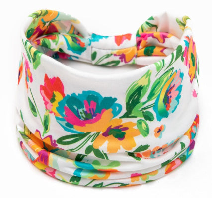 Colorful Printed Boho Bandana for Women