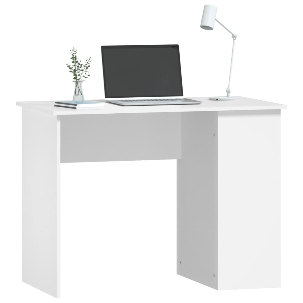 Computer Desk with Side Shelves