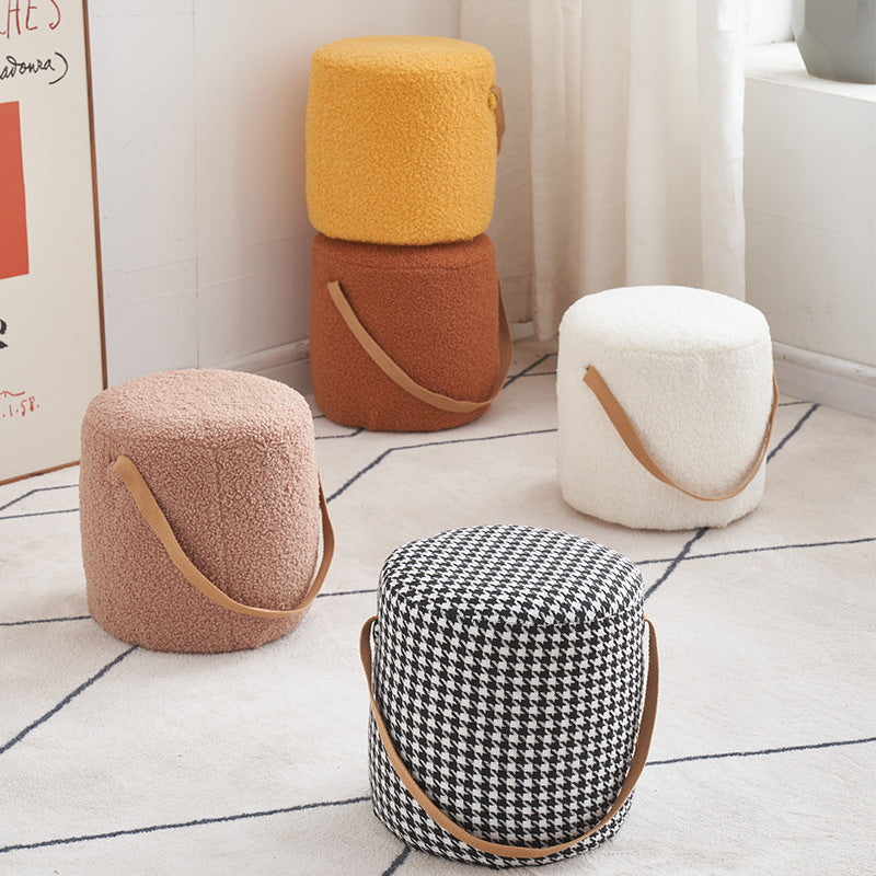 Cozy Soft Cylindrical Stool Holder
