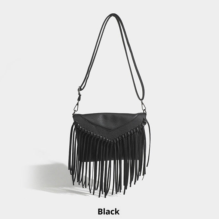 Fringed Crossbody Purse Boho Style