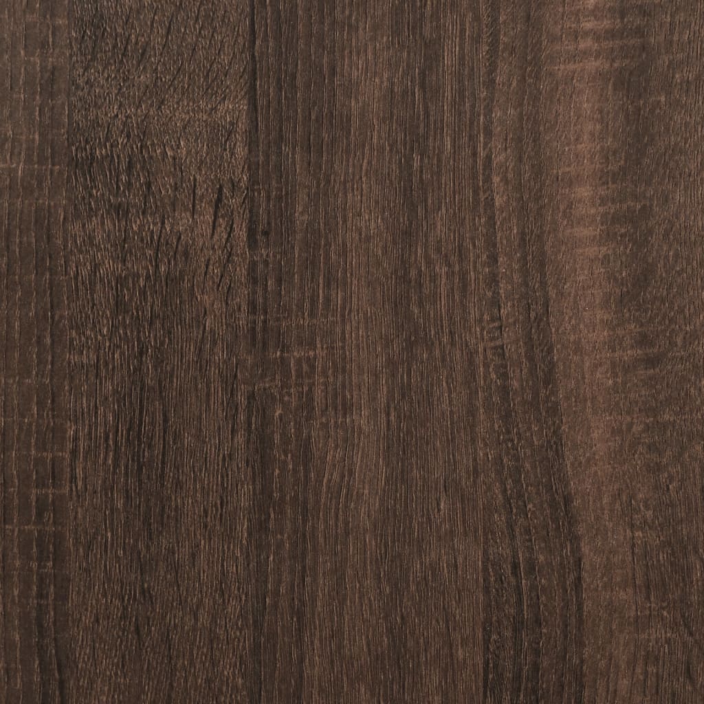 Close-up of dark brown wood texture