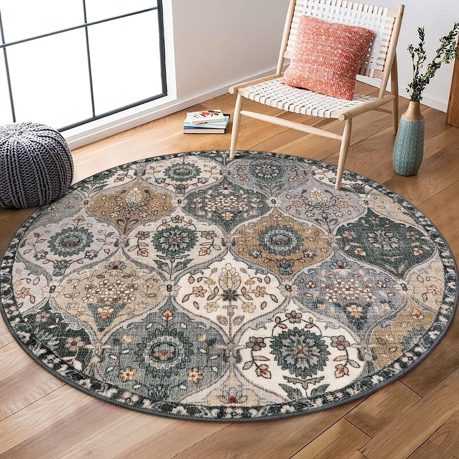 Decorative Round Bohemian Rugs