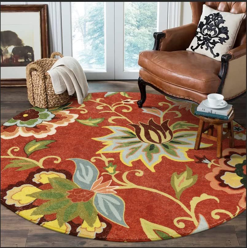 Decorative Round Bohemian Rug
