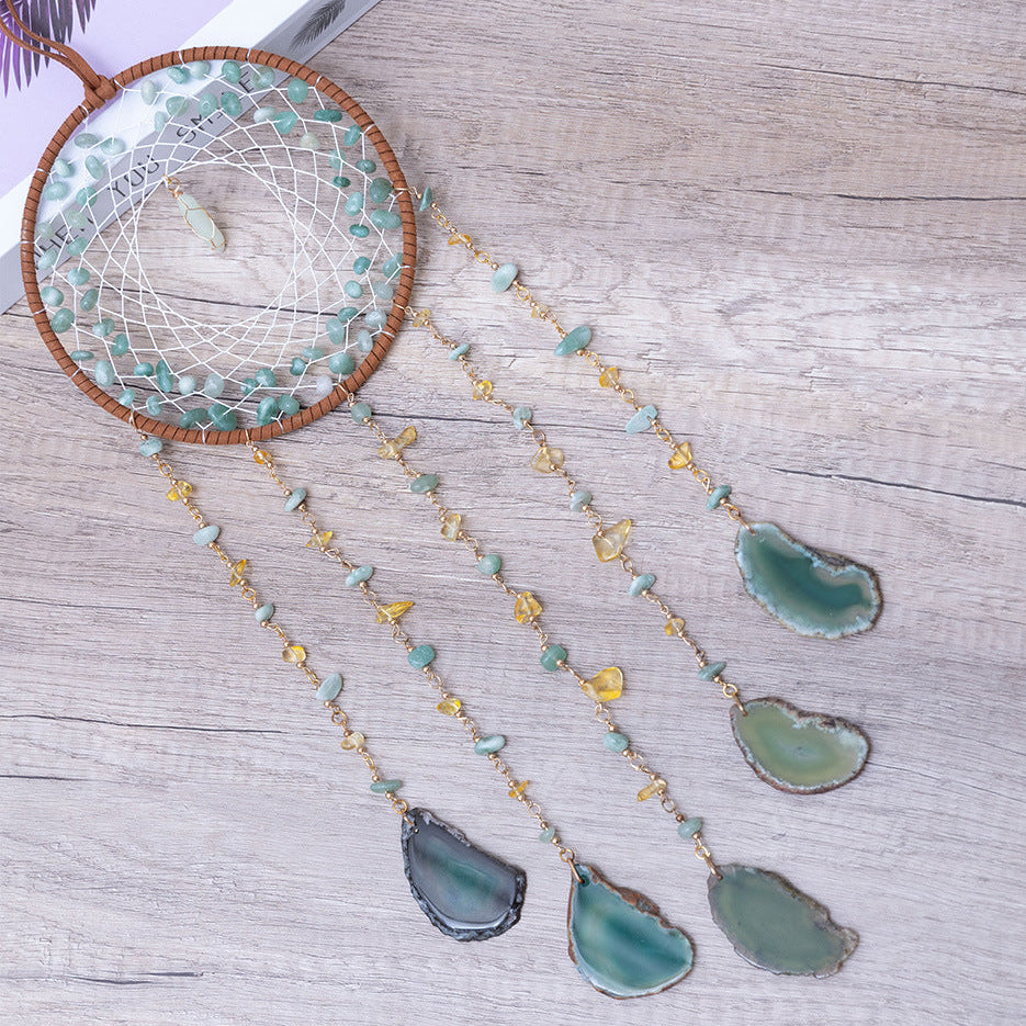 Dreamcatchers with Geodes, Crystals and Beads