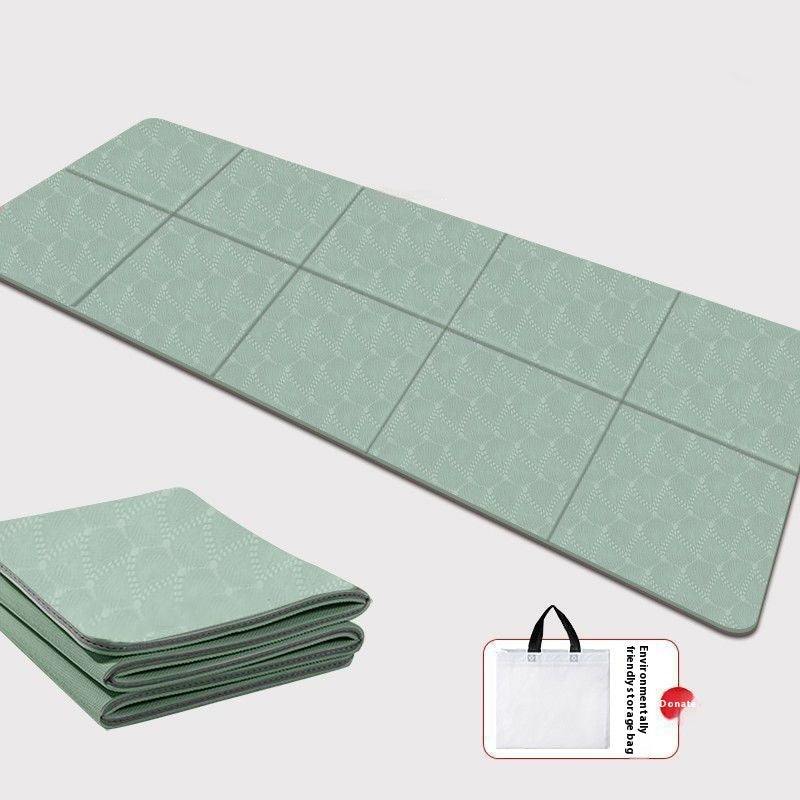 Easily Portable Foldable Yoga Mat