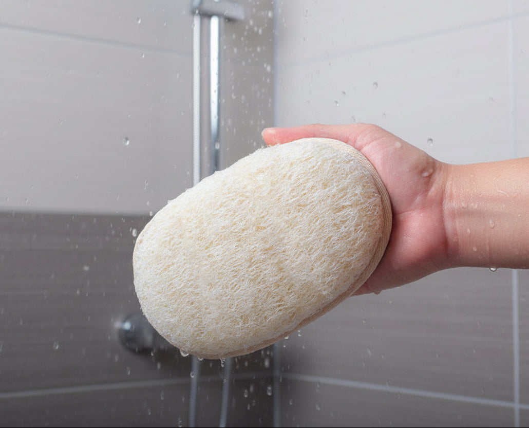 Flat Exfoliating Bath Sponges