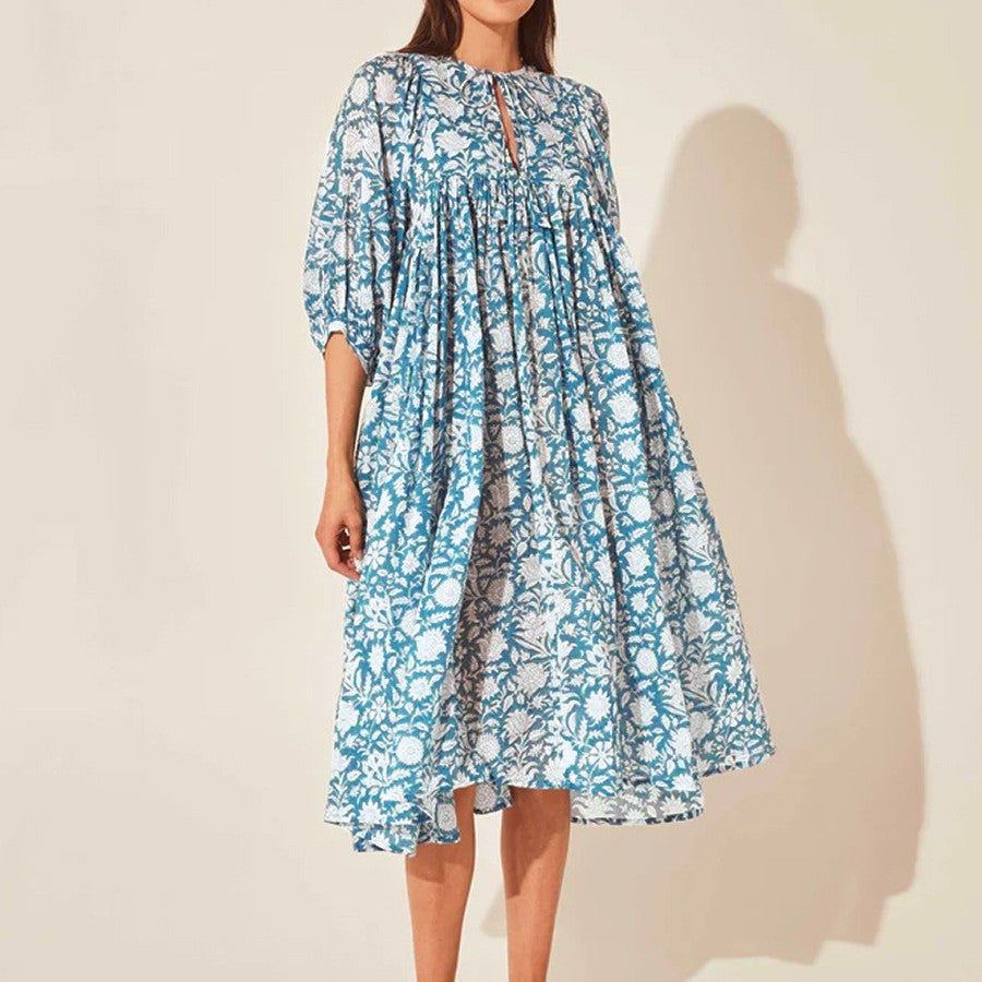 Floral Boho Tent Dress