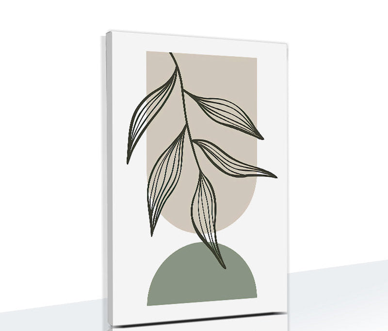Geometric Canvas Painting Bohemian Illustration