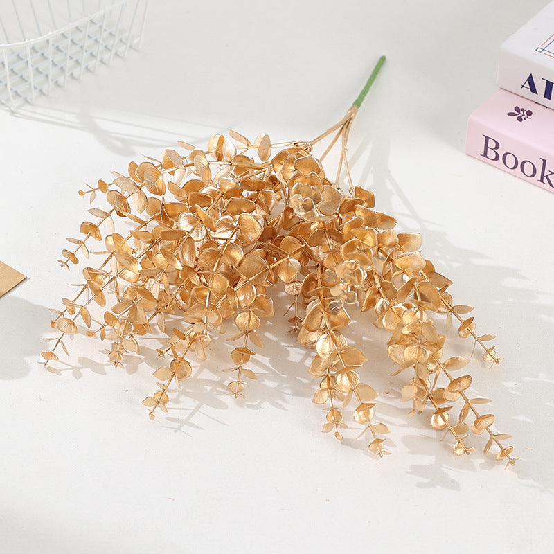 Gold Artificial Flower Decor