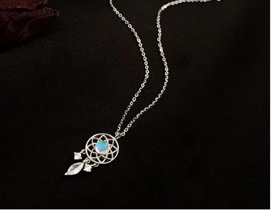 Dreamcatcher Necklace - 925 Sterling Silver