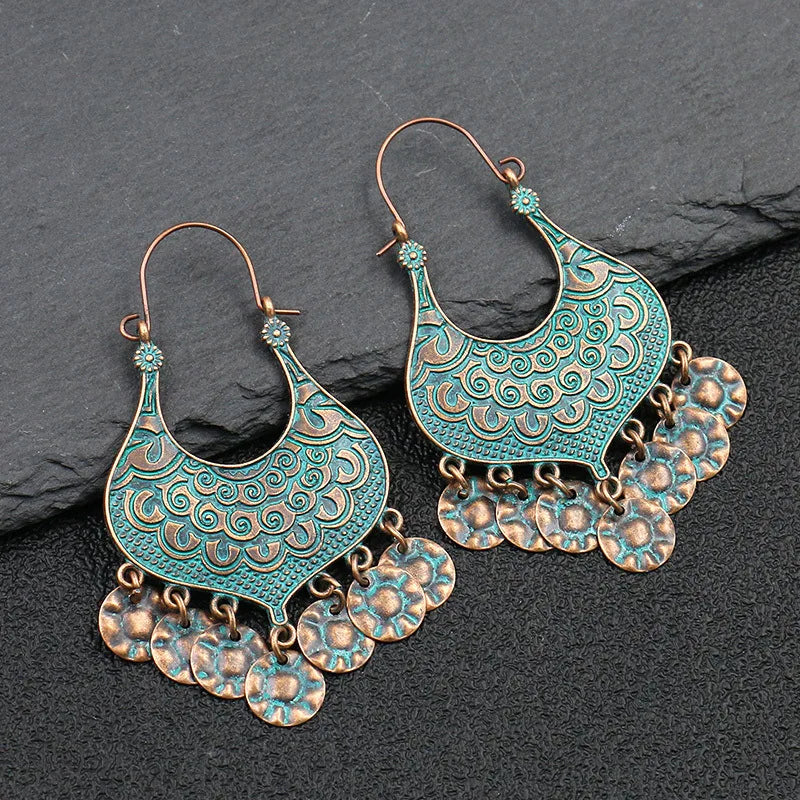 Boho Tassel Indian Earrings