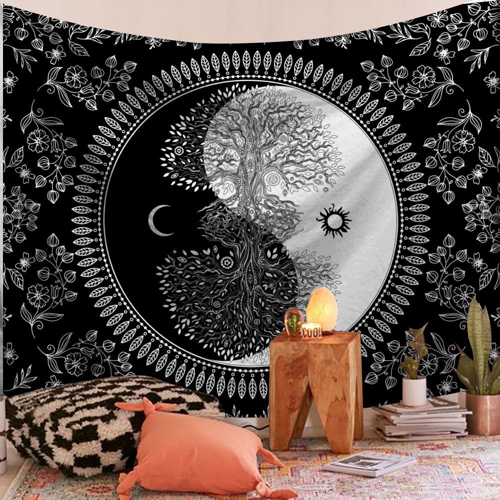 Hippie Mandala Tapestry