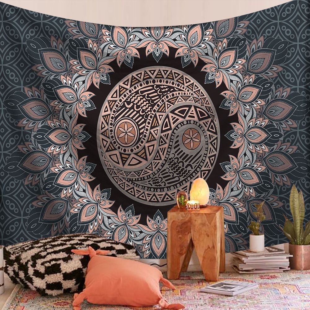 Hippy Mandala Tapestry