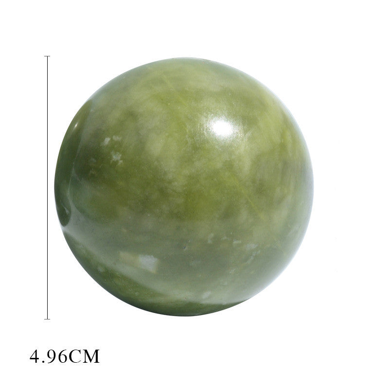 Green Jade Meditation Balls Baoding