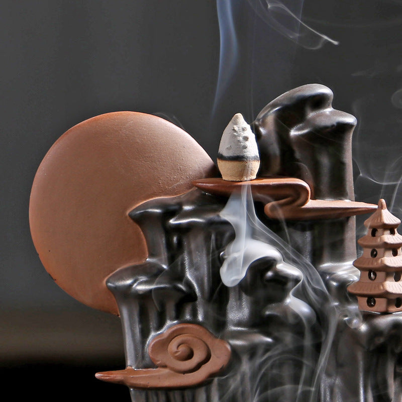 Japanese Landscape Incense Waterfall