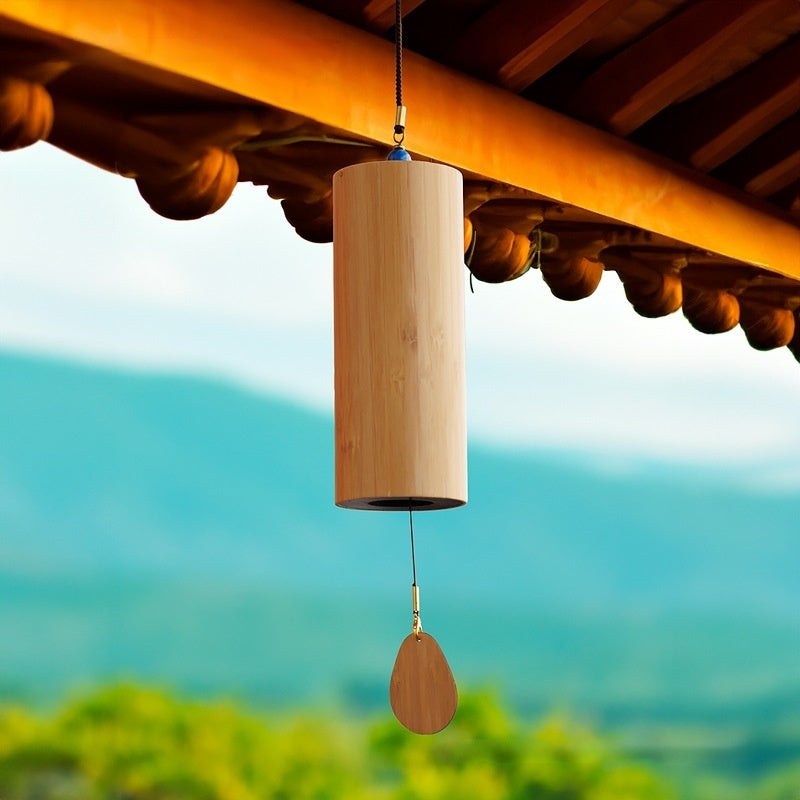Japanese Style Bamboo Healing Wind Chimes